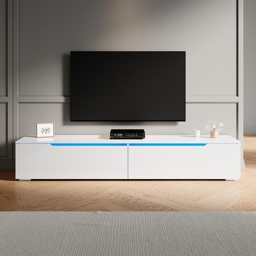 180cm high gloss white - 180cm,
