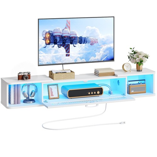 Hoobro floating stand with - tv,