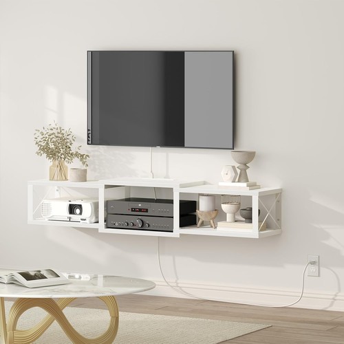 Floating tv stand - stand, with