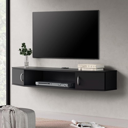 Floating tv stand - tv, wall