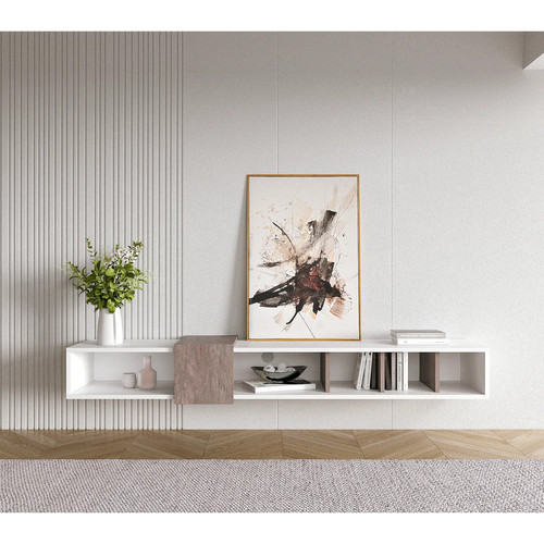 Floating wall mounted stand - mounted,