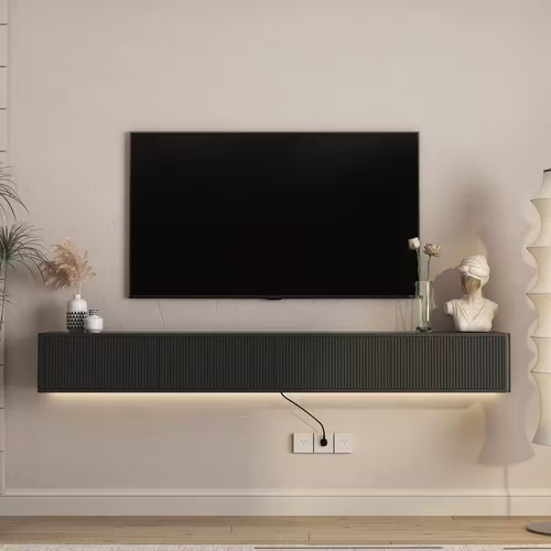 Black mdf floating - 78,