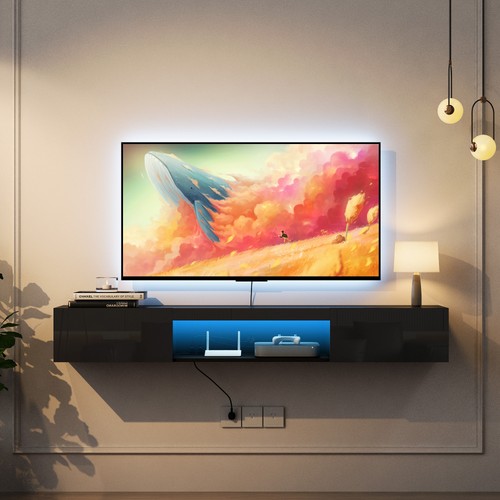 Floating stand wall mounted - tv,