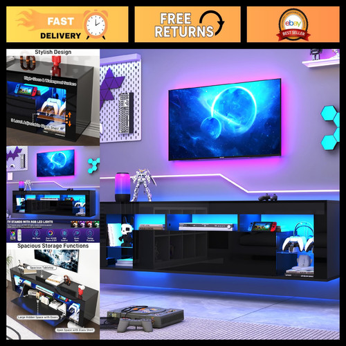 Floating led stand - led, tv