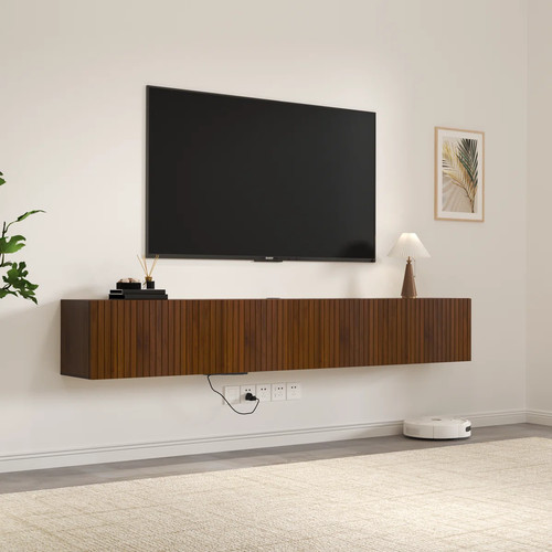 Wall mounted floating stand - mounted,