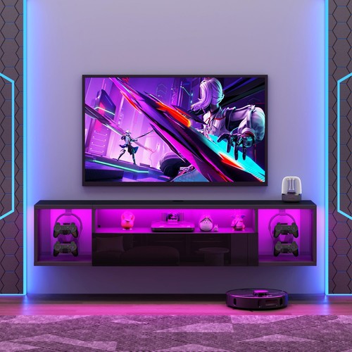 Floating wall mounted - tv, stand