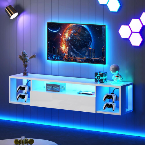Modern floating stand - modern, with