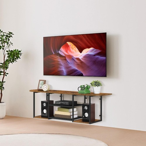 Wall mounted media - wall, console